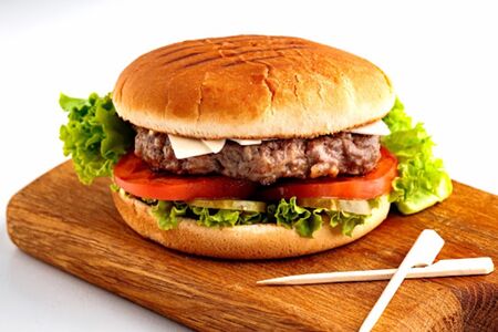 Бургер с говядиной 