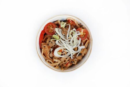 Удон с курицей