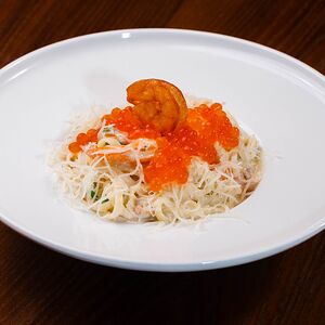 Паста с креветками