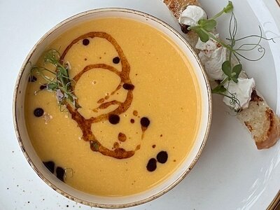 Рыбный крем-суп 