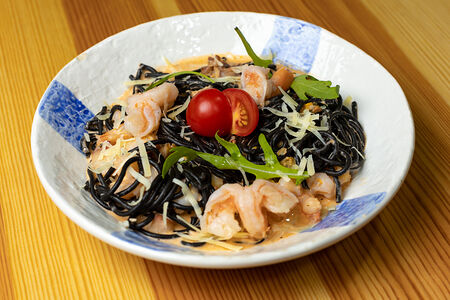 Паста Нери с морепродуктами