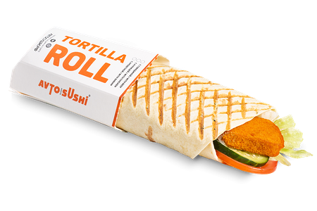 Тортилья с веганскими наггетсами