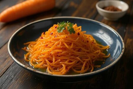 Фирменная морковь по-корейски