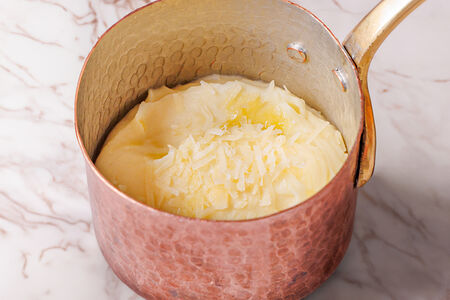 Картофельное пюре с трюфельным маслом