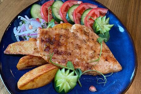 Куриная грудка гриль
