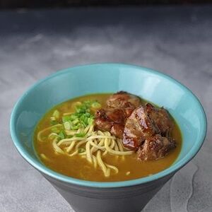 Рамен карри с курицей