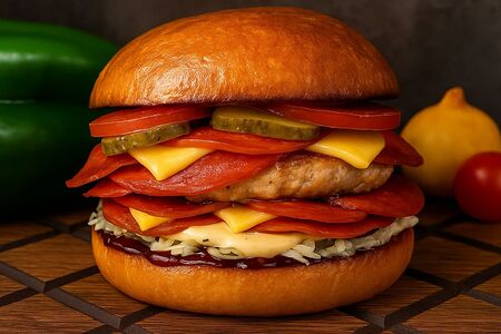 Бургер Пеппер чика