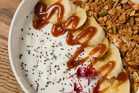 Гранола Банан-карамель