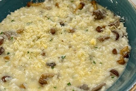 Ризотто с лесными грибами