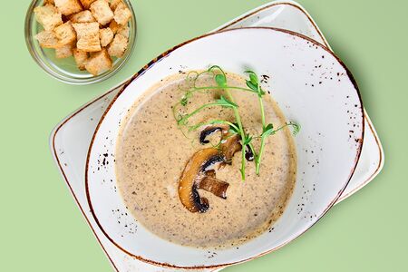 Грибной крем-суп