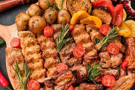 Ассорти из шашлыков 