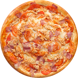 С Беконом 33см