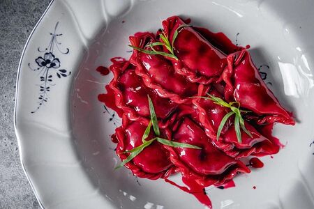 Вареники с вишней 