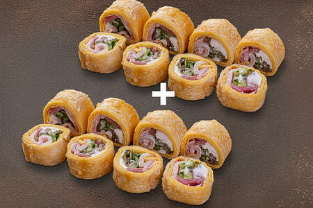 Дабл Горячая тортилья с беконом и Халапеньо