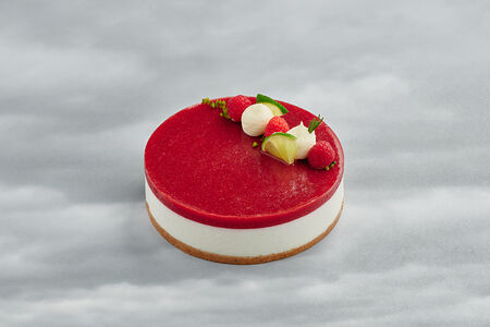 Торт Чиз-кейк Малина-бергамот