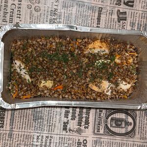 Гречка с курицей