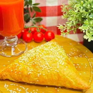 Слойка с курицей (Самса)