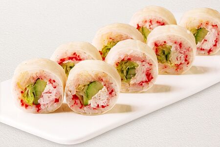 Спринг-ролл с крабом