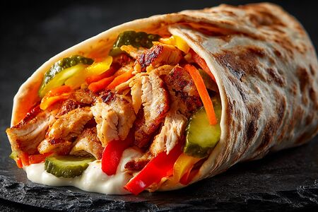 Шаурма Турецкая с болгарским перцем 