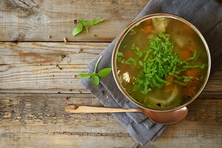 Куриный суп 