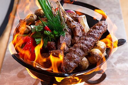  Садж из шашлыков