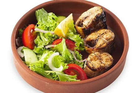 Скумбрия на углях