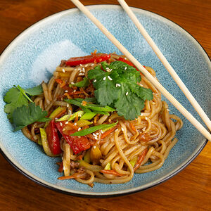 Wok лапша пшеничная с морепродуктами