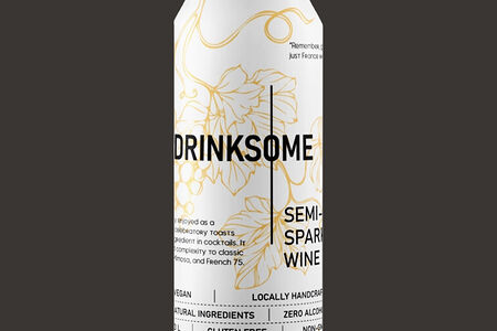 Игристое вино Drinksome semi-sweet non-alco