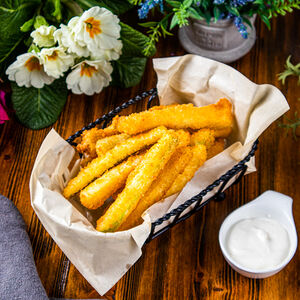 Цукини темпура