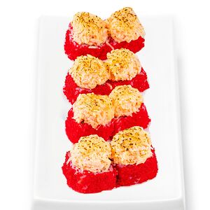 Ролл Флейм с лососем