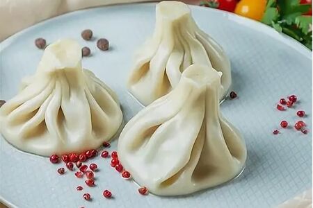 Хинкали с бараниной