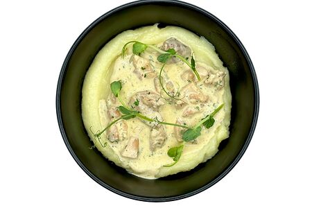 Цыплёнок в чесночно-сливочном соусе