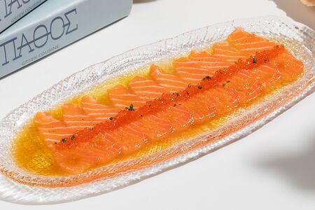 Карпаччо лосось