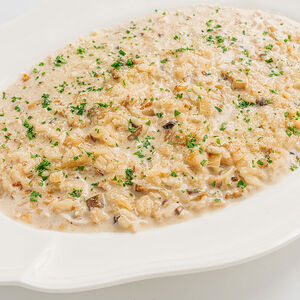 Ризотто с белыми грибами