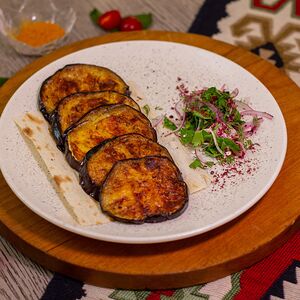 Шашлык из баклажанов
