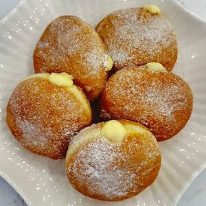 Берлинеры с заварным кремом 