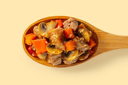 Наполнитель Говядина с овощами Вок 