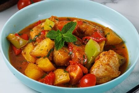 Жаркое с курицей 