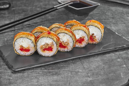 Ролл Лосось чили темпура