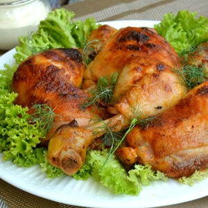Окорочок куриный запечённый 