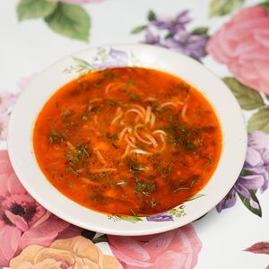 Манпар с лапшой