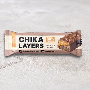 Батончик глазированный с начинкой со вкусом Соленая карамель и арахис