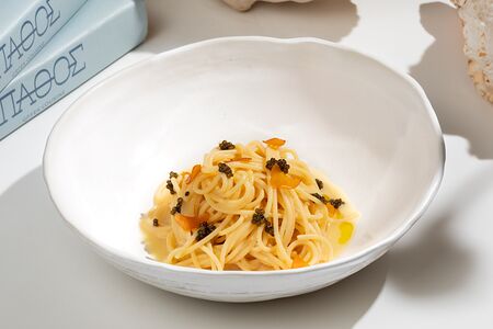 Паста с сибасом