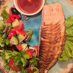 Филе тилапии под цитрусовым соусом