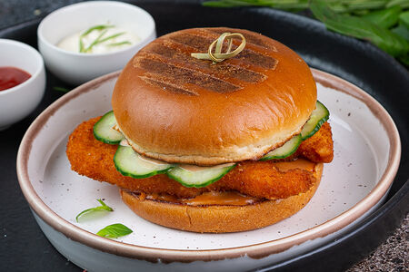 Детский бургер с курицей