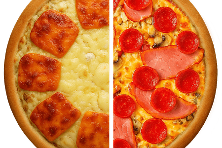 Императорская и Сырный цыпленок 33см