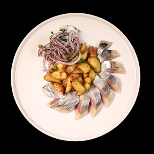 Сельдь бочковая с картофелем мини