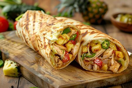 Гавайская шаурма