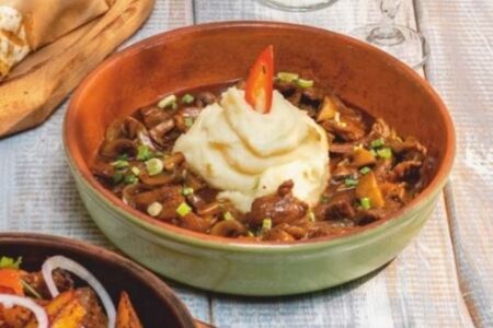 Говядина в перечном соусе