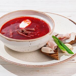 Борщ с говядиной